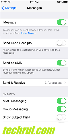 iPhone not sending messages to Android